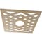 Ekena Millwork Chevron Wood Fretwork Pierced Ceiling Medallion, Hickory, 32"OD x 8 1/4"ID x 3/8"T CMWP32X32X0375CHHI - alternate 5
